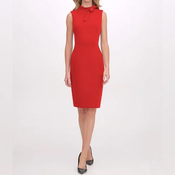 open lace back dress Maggy London